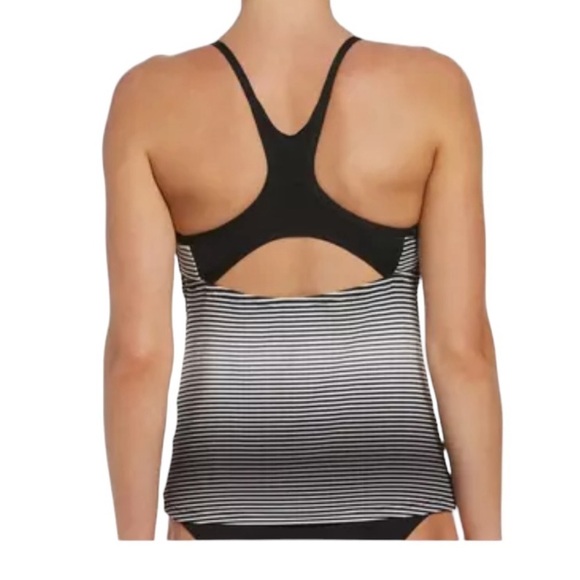 Nike Stripe Racerback Tankini - Picture 2 of 10